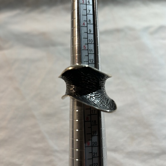 Sterling Silver Wave Ring - Picture 5 of 5